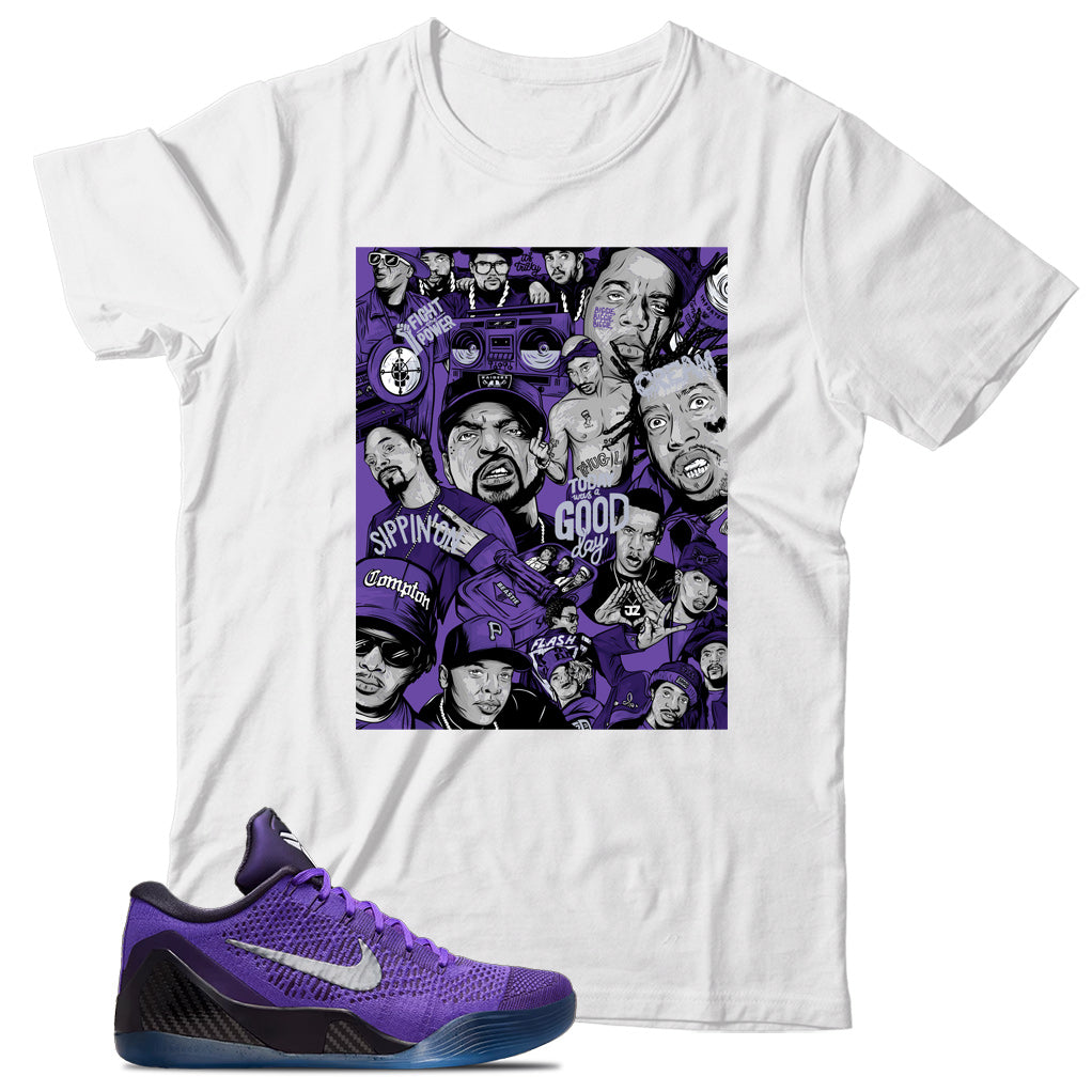Kobe 9 Elite Low Protro Moonwalker shirt