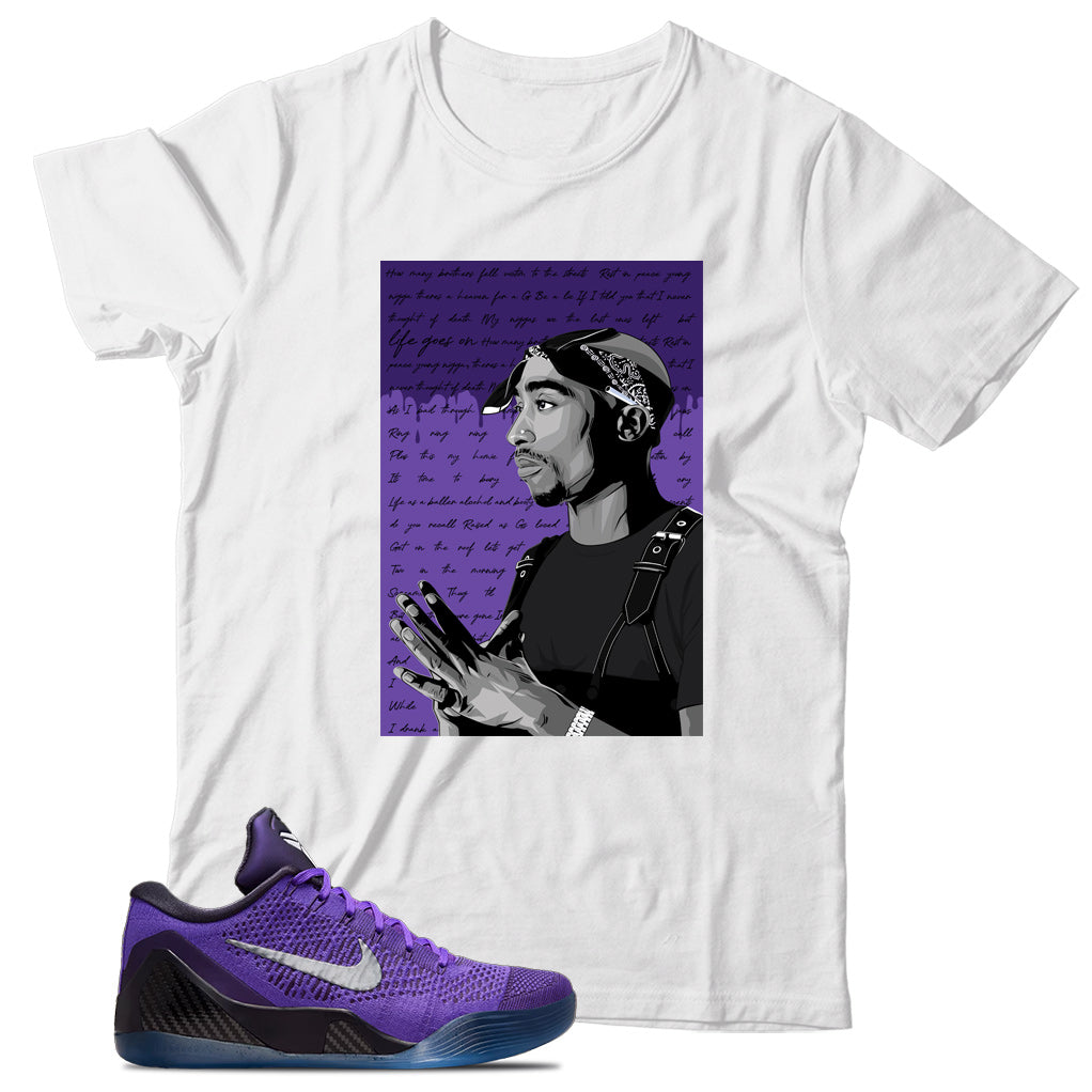 Kobe 9 Elite Low Protro Moonwalker shirt