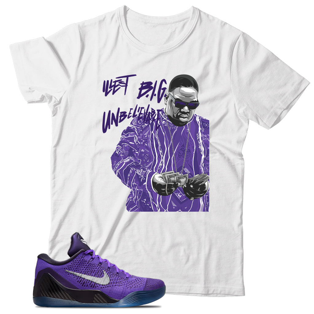 Kobe 9 Elite Low Protro Moonwalker shirt