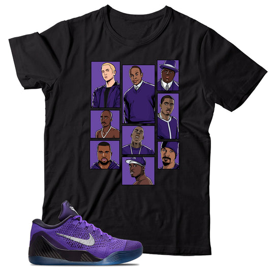 Kobe 9 Elite Low Protro Moonwalker shirt