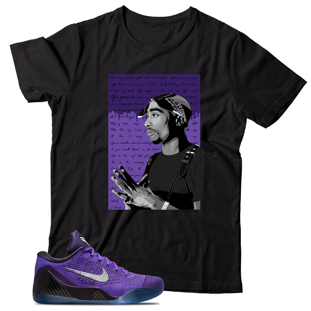 Kobe 9 Elite Low Protro Moonwalker shirt