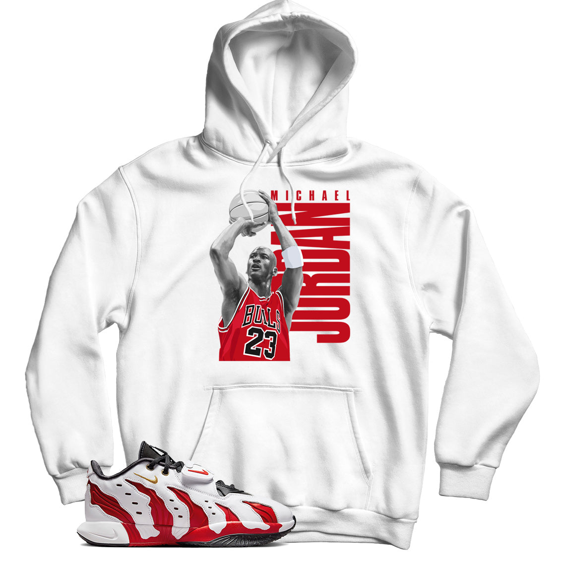 LeBron 21 Prime 96 Varsity Red hoodie