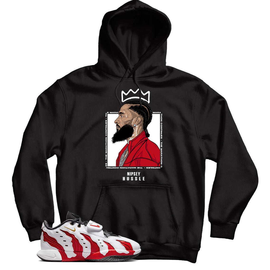 LeBron 21 Prime 96 Varsity Red hoodie