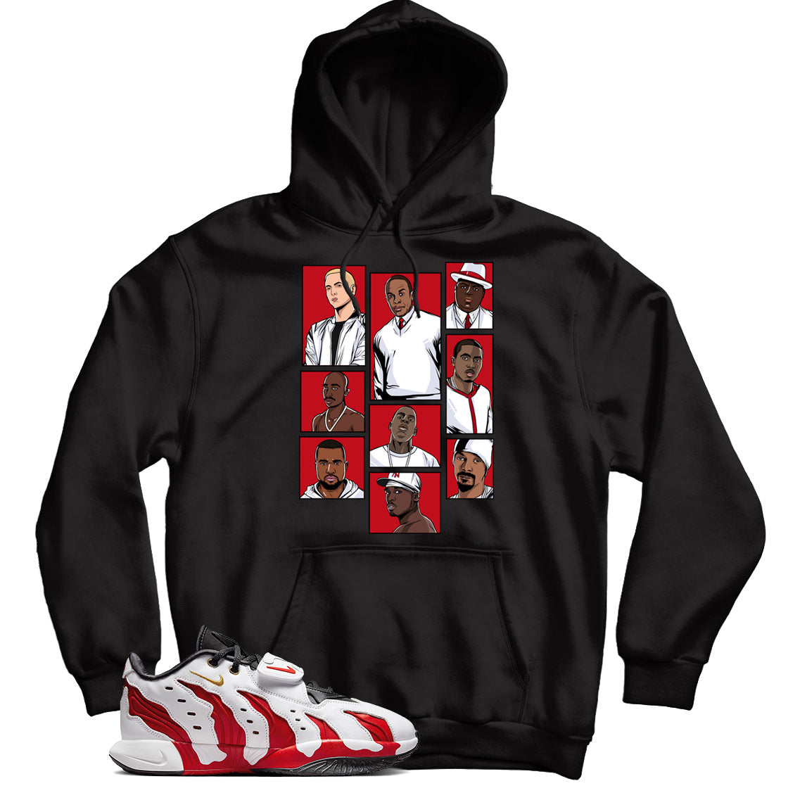 LeBron 21 Prime 96 Varsity Red hoodie