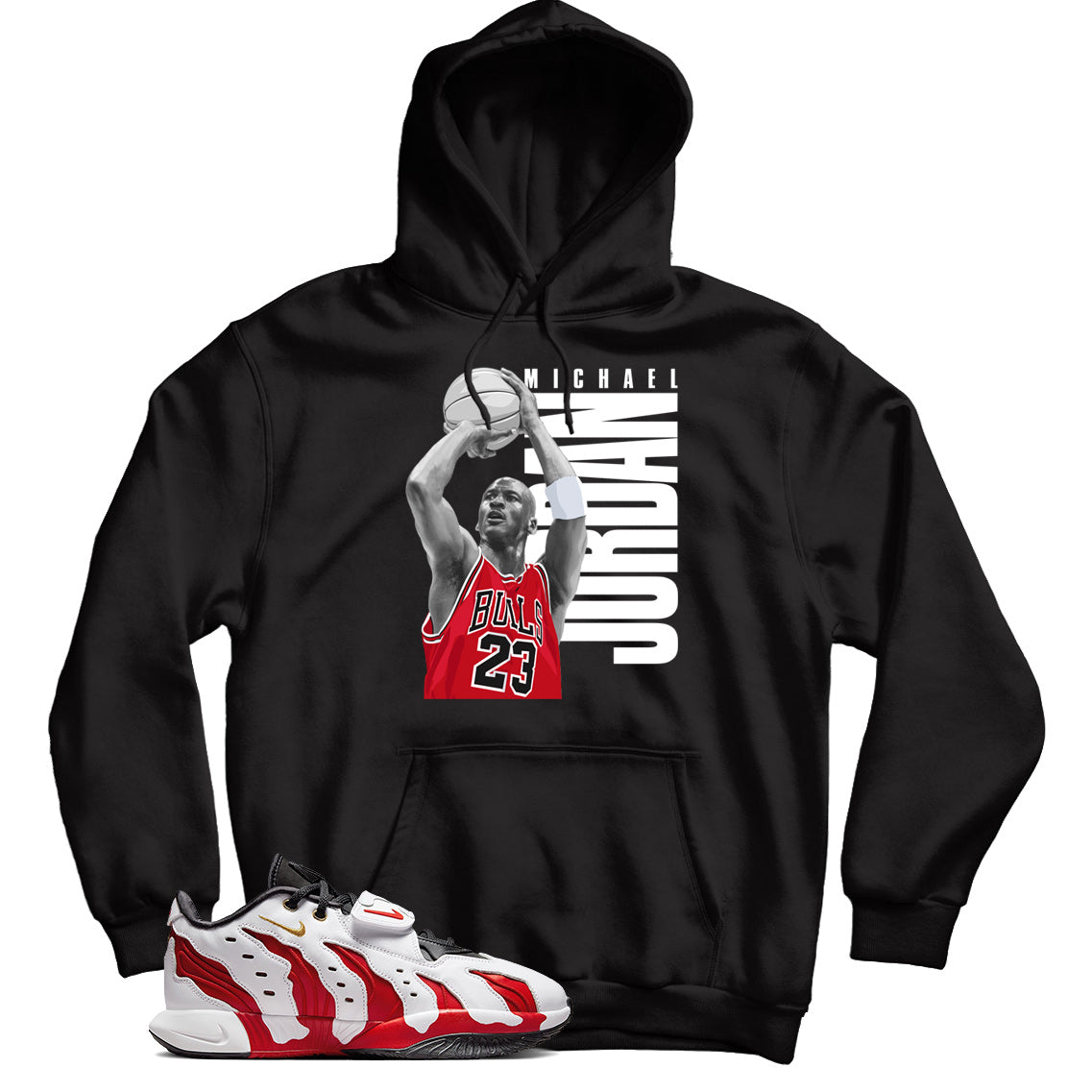 LeBron 21 Prime 96 Varsity Red hoodie