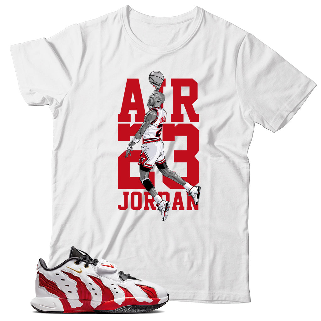 LeBron 21 Prime 96 Varsity Red shirt