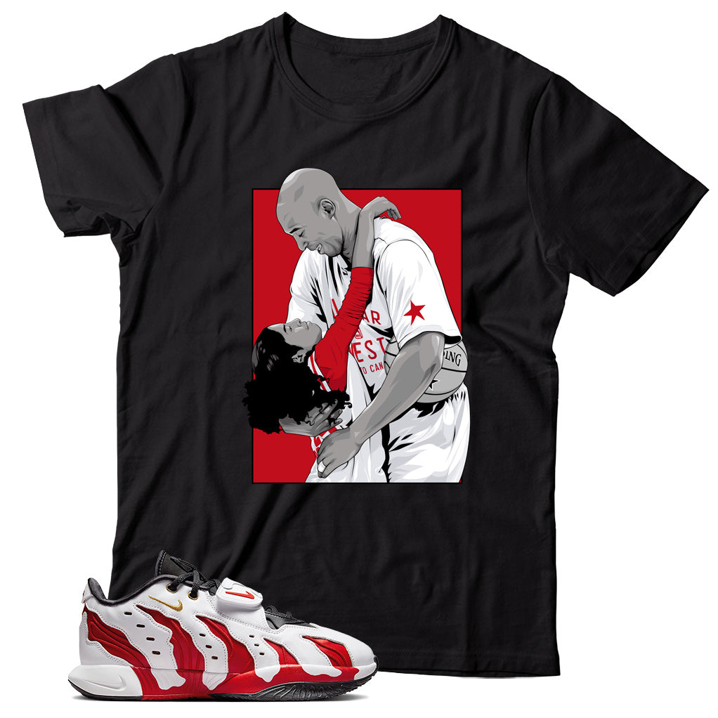 LeBron 21 Prime 96 Varsity Red shirt