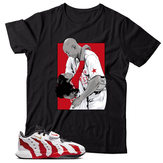 LeBron 21 Prime 96 Varsity Red shirt