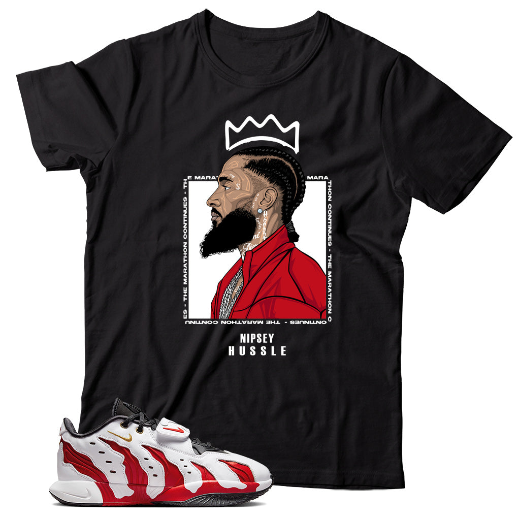 LeBron 21 Prime 96 Varsity Red shirt