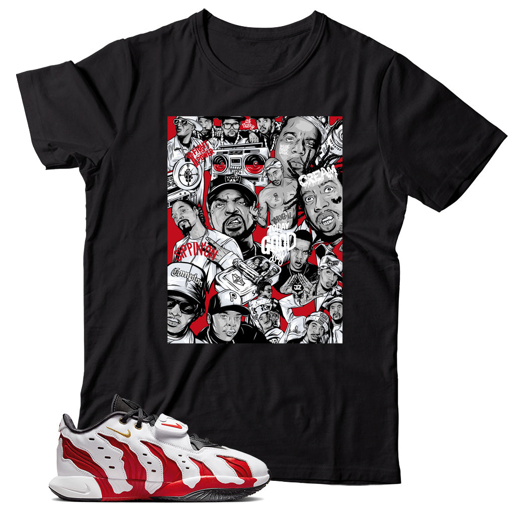 LeBron 21 Prime 96 Varsity Red shirt