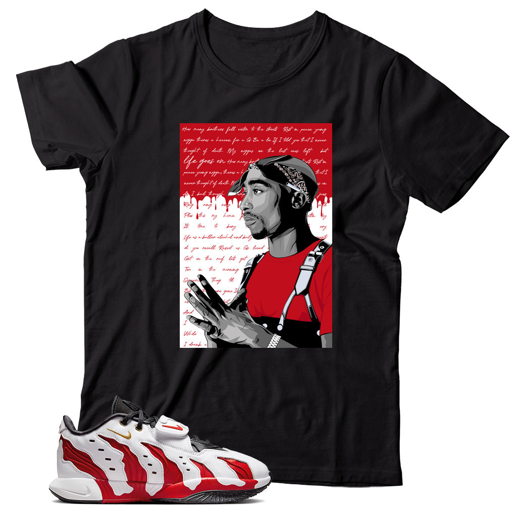 LeBron 21 Prime 96 Varsity Red shirt