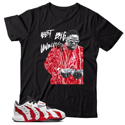 LeBron 21 Prime 96 Varsity Red shirt