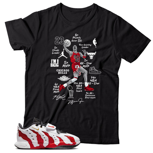 LeBron 21 Prime 96 Varsity Red shirt