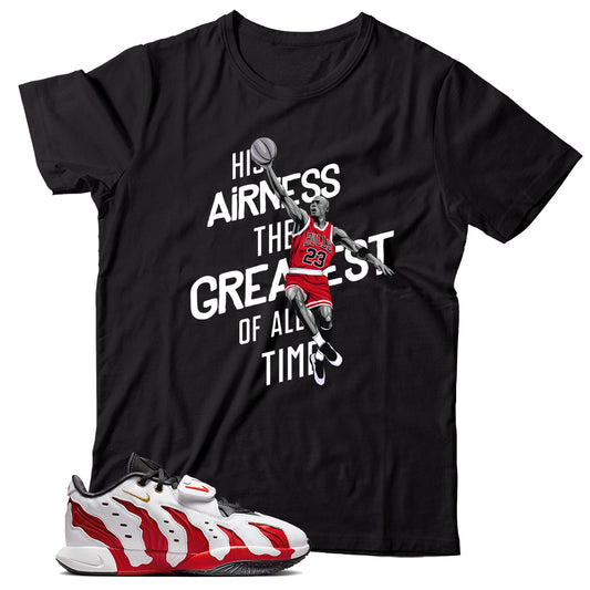 LeBron 21 Prime 96 Varsity Red shirt