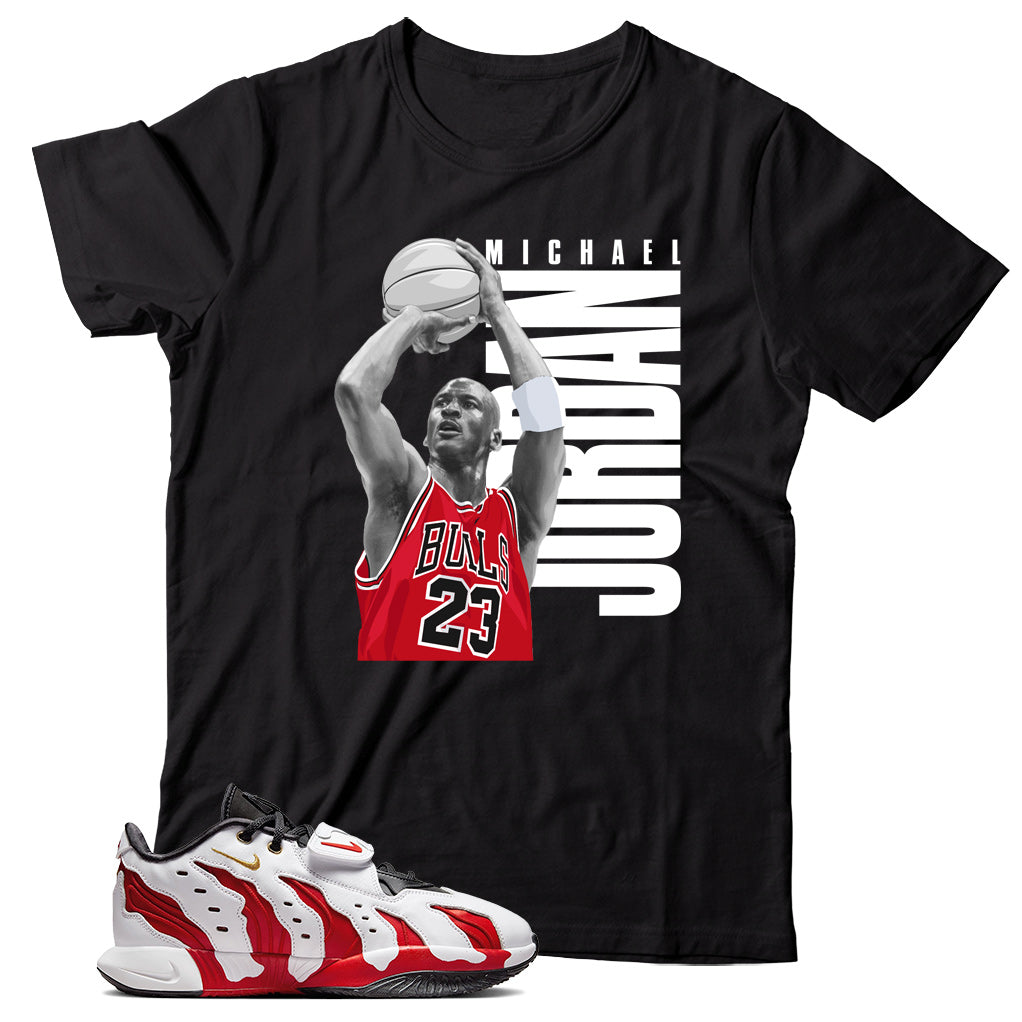 LeBron 21 Prime 96 Varsity Red shirt