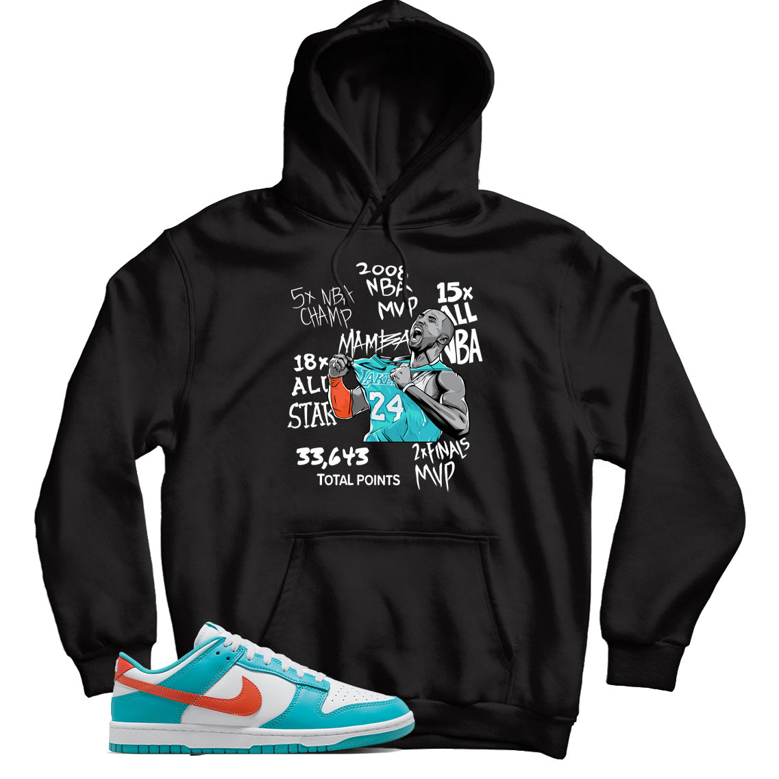 Dunk Low Miami Dolphins hoodie