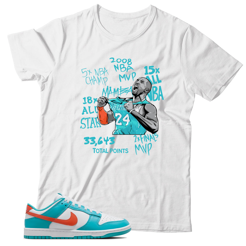 Dunk Low Miami Dolphins shirt