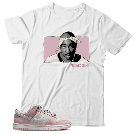 Nike Dunk Low Pink Foam Match T-Shirt