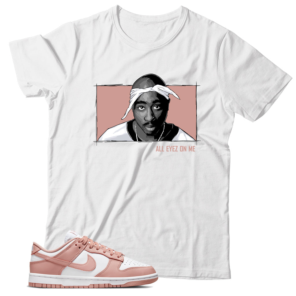 Nike Dunk Low Rose Whisper Match T-Shirt