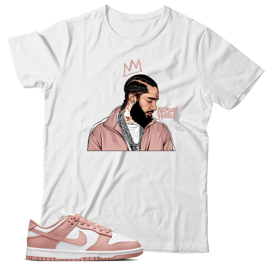 Nike Dunk Low Rose Whisper Shirt