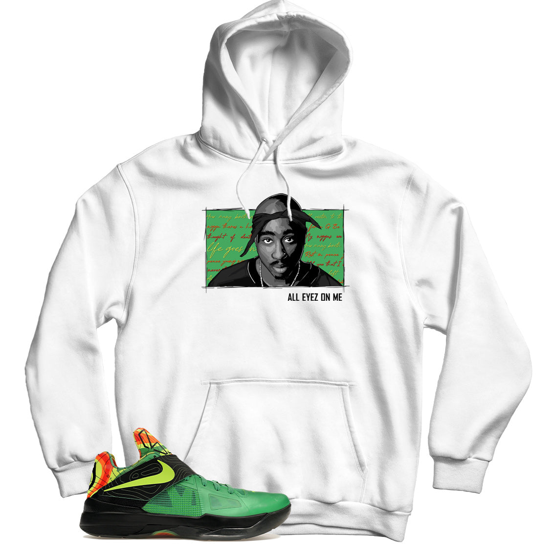 Hoodie Match Nike Zoom KD 4 Weatherman