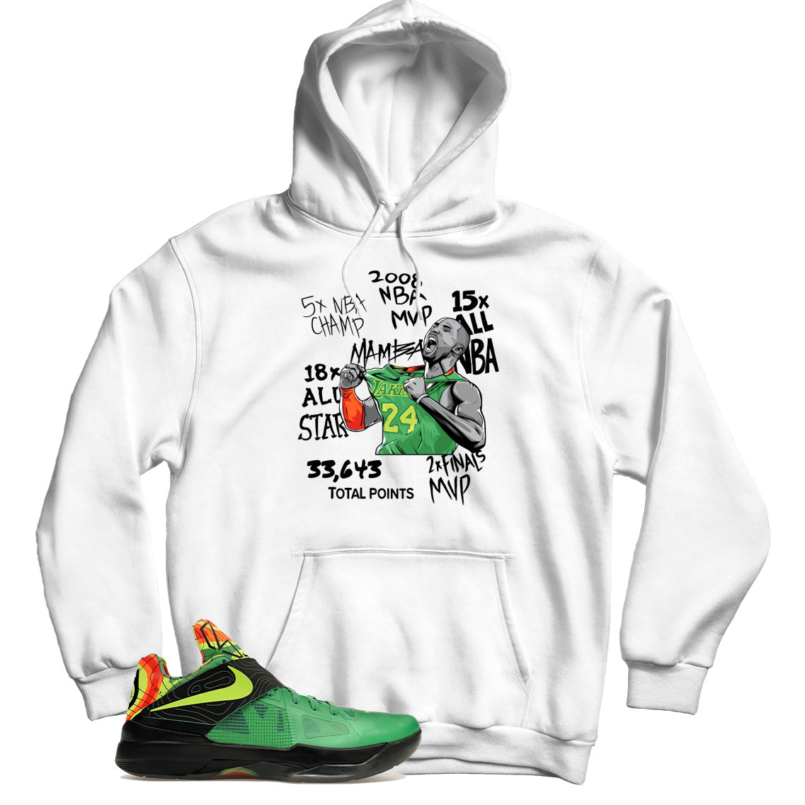 Nike Zoom KD 4 Weatherman hoodie