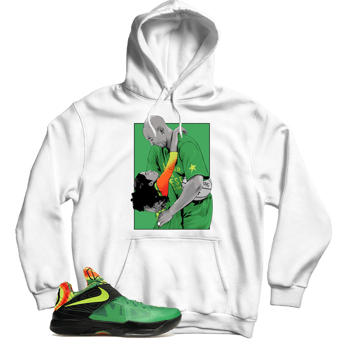 Nike Zoom KD 4 Weatherman hoodie