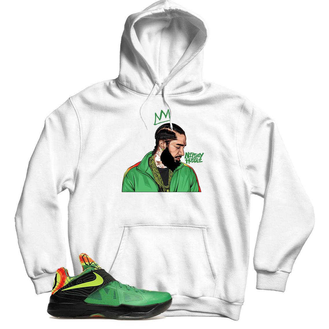 Nike Zoom KD 4 Weatherman hoodie