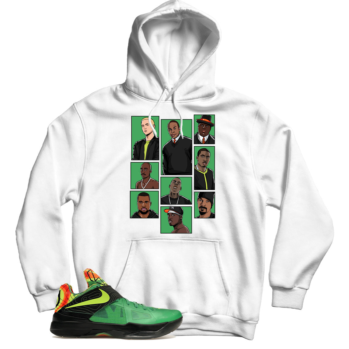 Nike Zoom KD 4 Weatherman hoodie