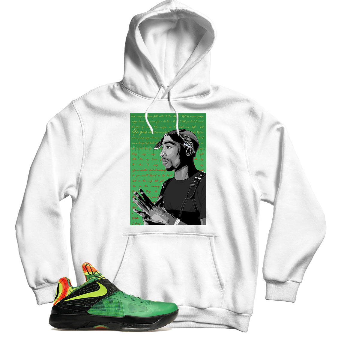 Hoodie Match Nike Zoom KD 4 Weatherman