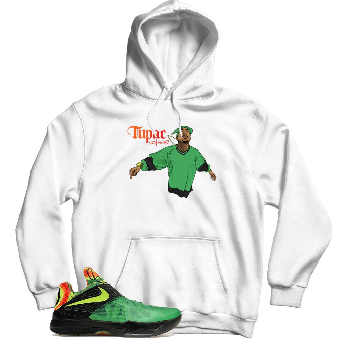 Nike Zoom KD 4 Weatherman hoodie