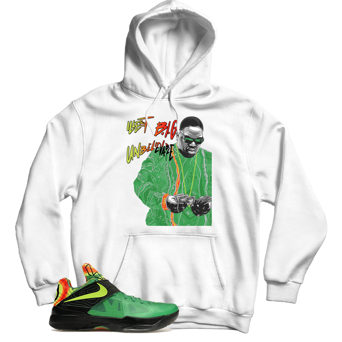 Nike Zoom KD 4 Weatherman hoodie