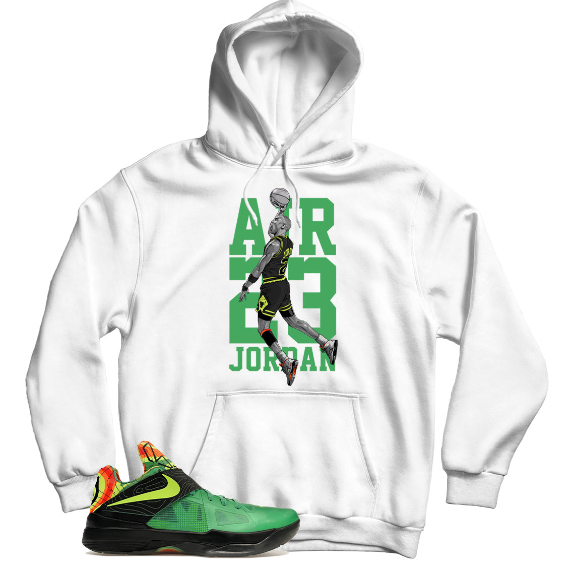 Nike Zoom KD 4 Weatherman hoodie