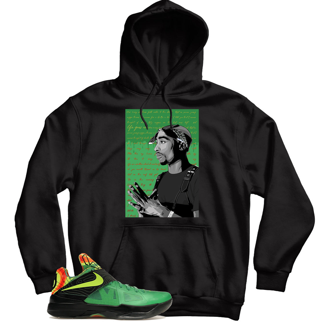 Nike Zoom KD 4 Weatherman hoodie