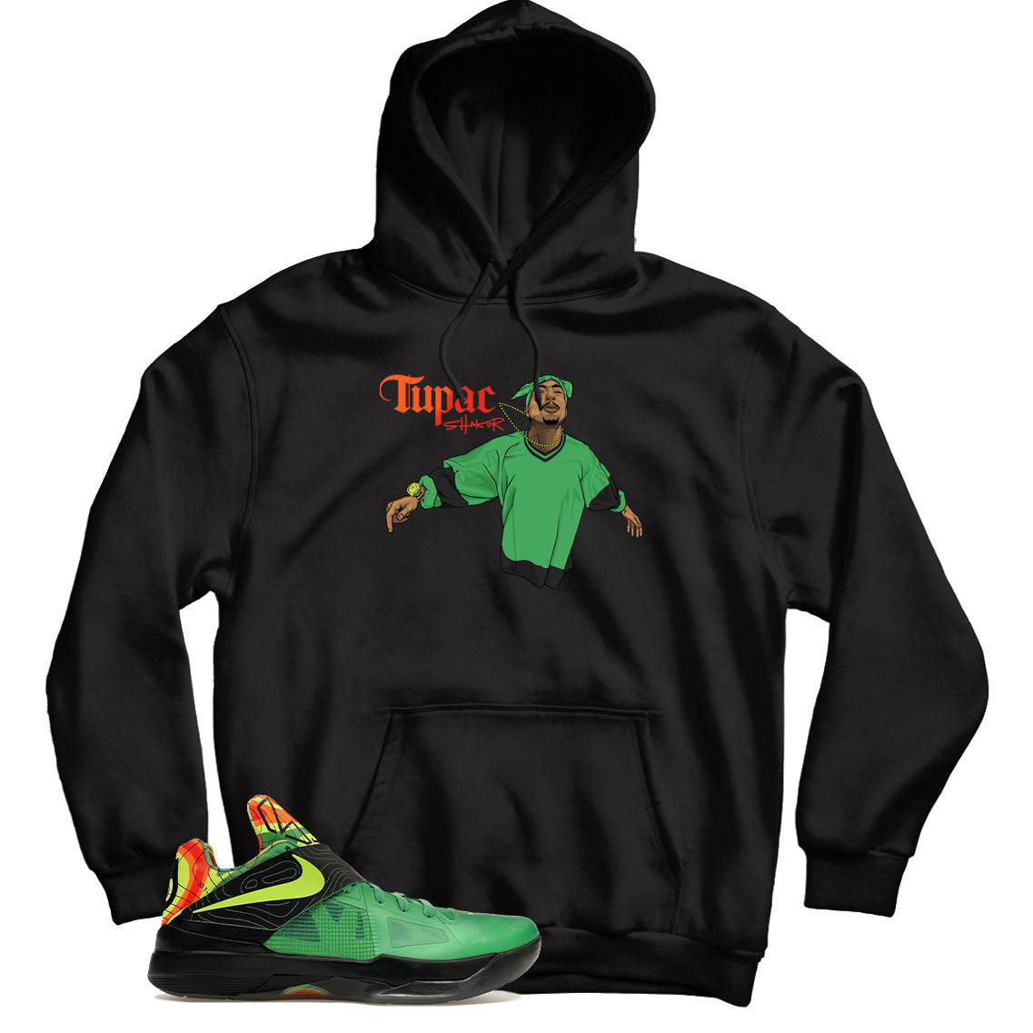 Hoodie Match Nike Zoom KD 4 Weatherman