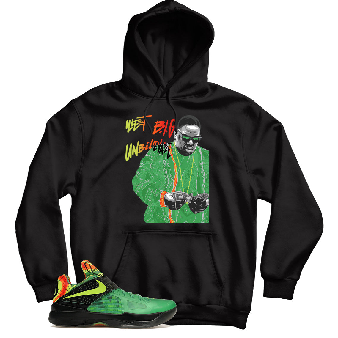 Nike Zoom KD 4 Weatherman hoodie