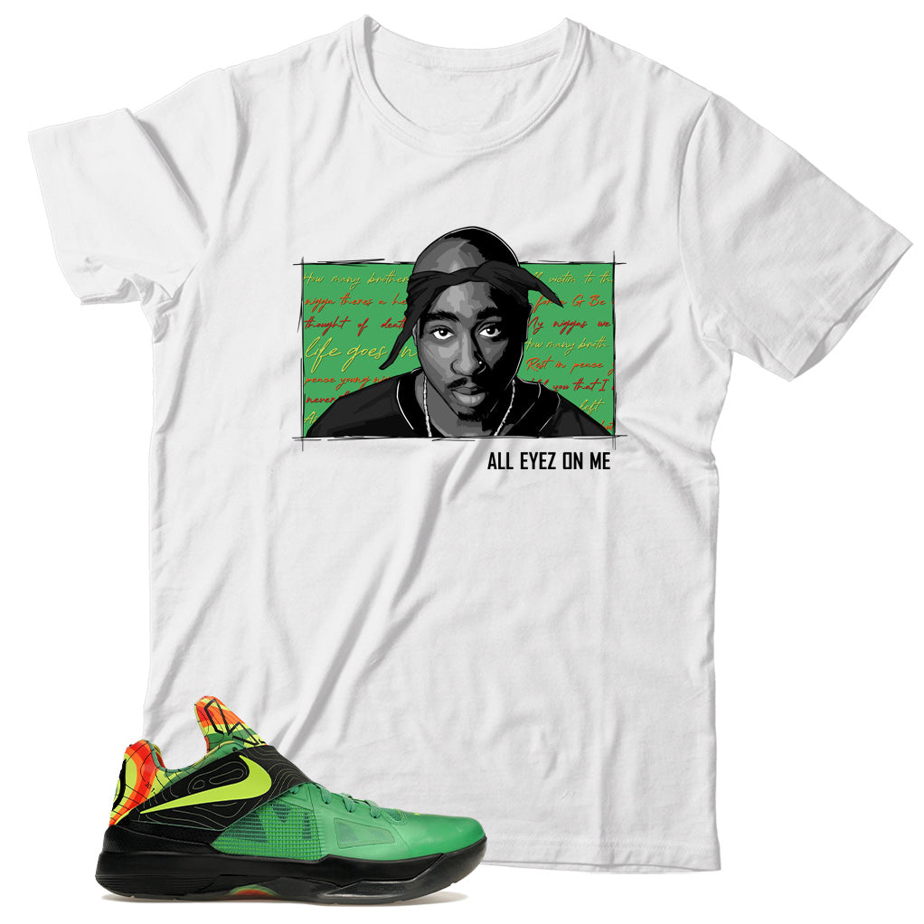 Nike Zoom KD 4 Weatherman shirt