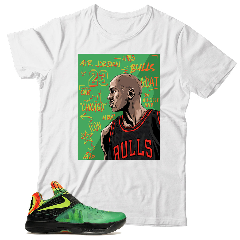 Zoom KD 4 Weatherman shirt