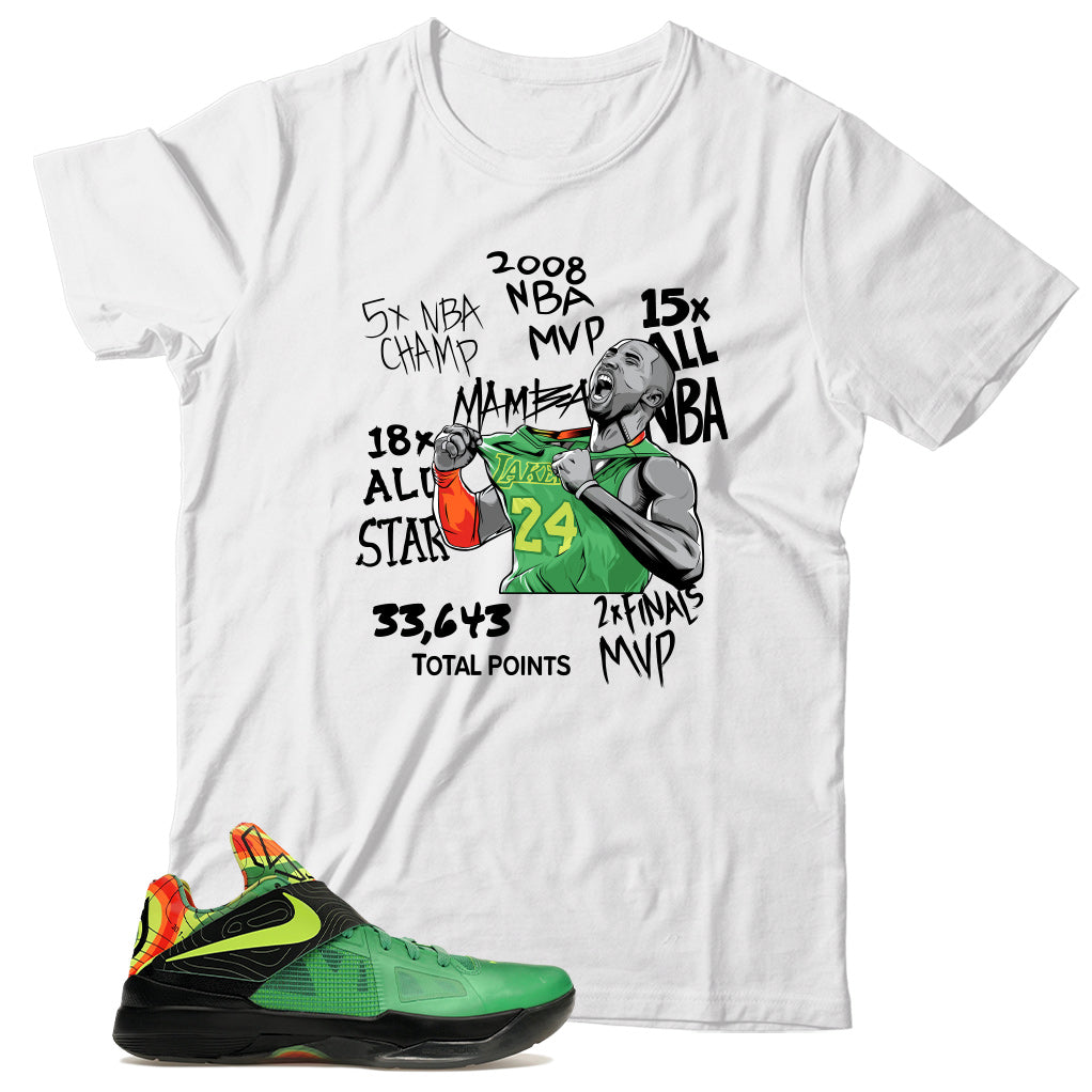 Nike Zoom KD 4 Weatherman shirt