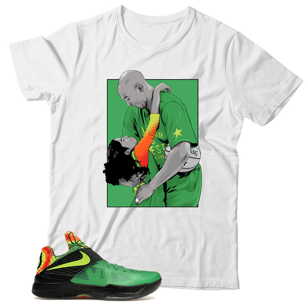 Nike Zoom KD 4 Weatherman shirt