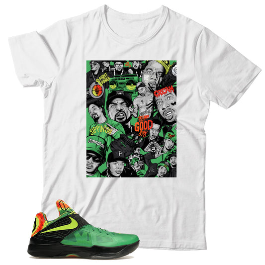 Nike Zoom KD 4 Weatherman shirt