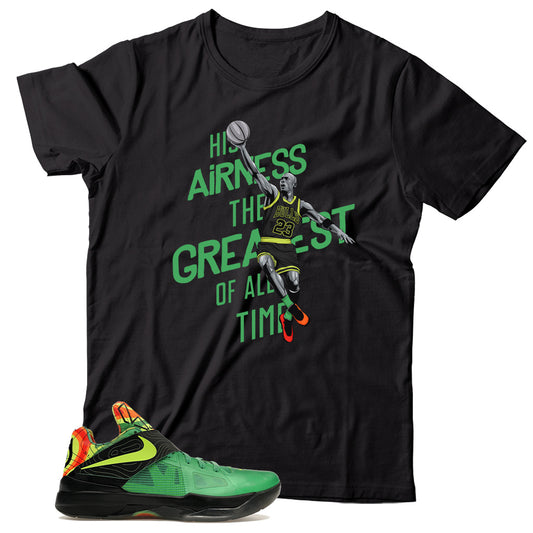 Zoom KD 4 Weatherman shirt