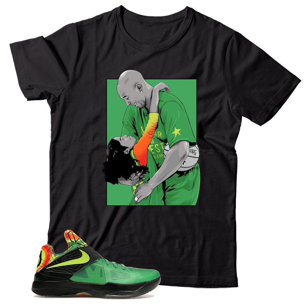 Nike Zoom KD 4 Weatherman shirt