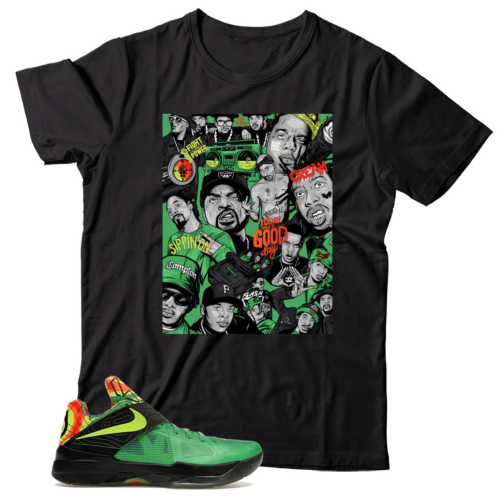 Nike Zoom KD 4 Weatherman shirt