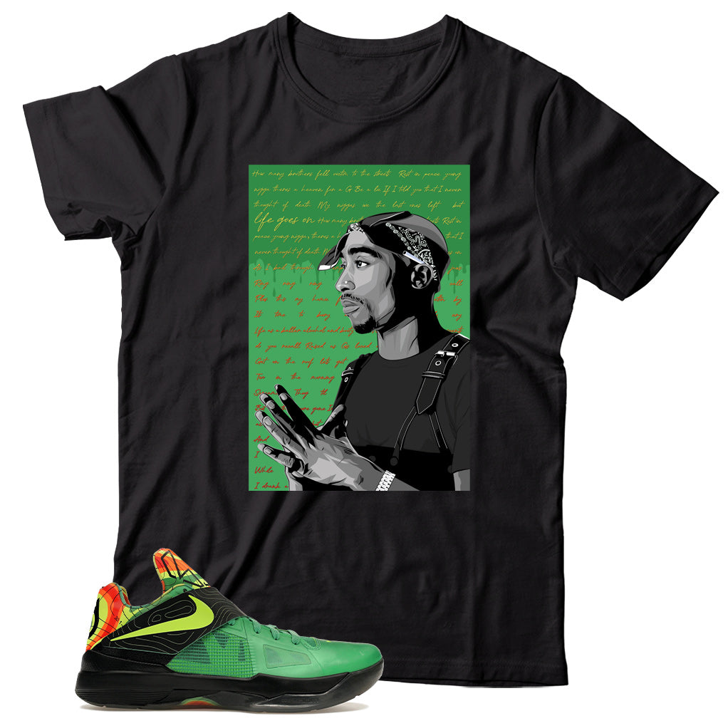 Nike Zoom KD 4 Weatherman shirt