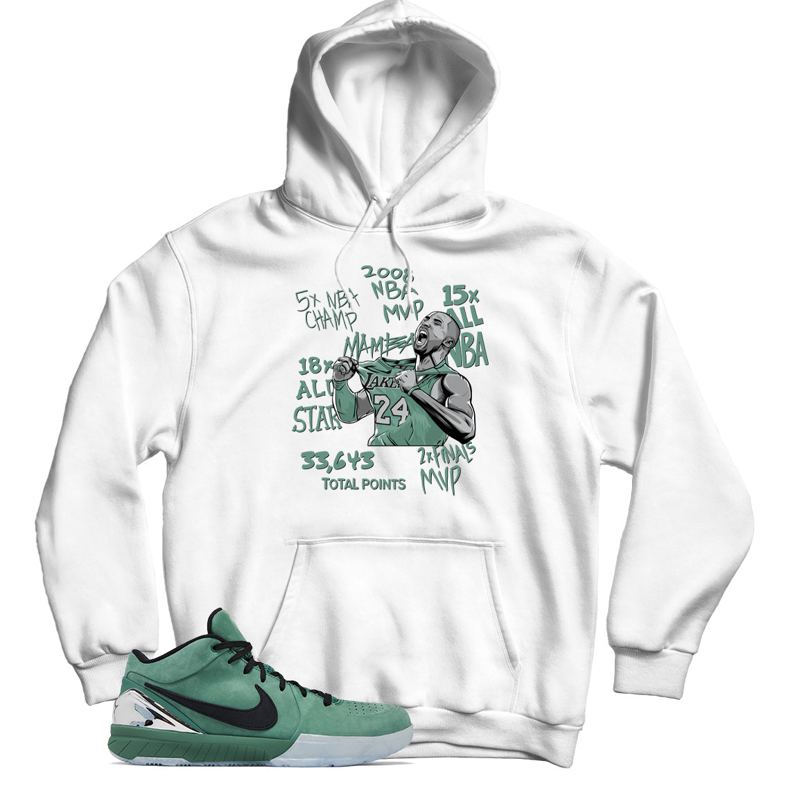 Kobe 4 Protro Girl Dad hoodie