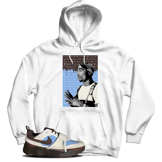 Nike Zoom Field Jaxx Travis Scott Leche Blue hoodie