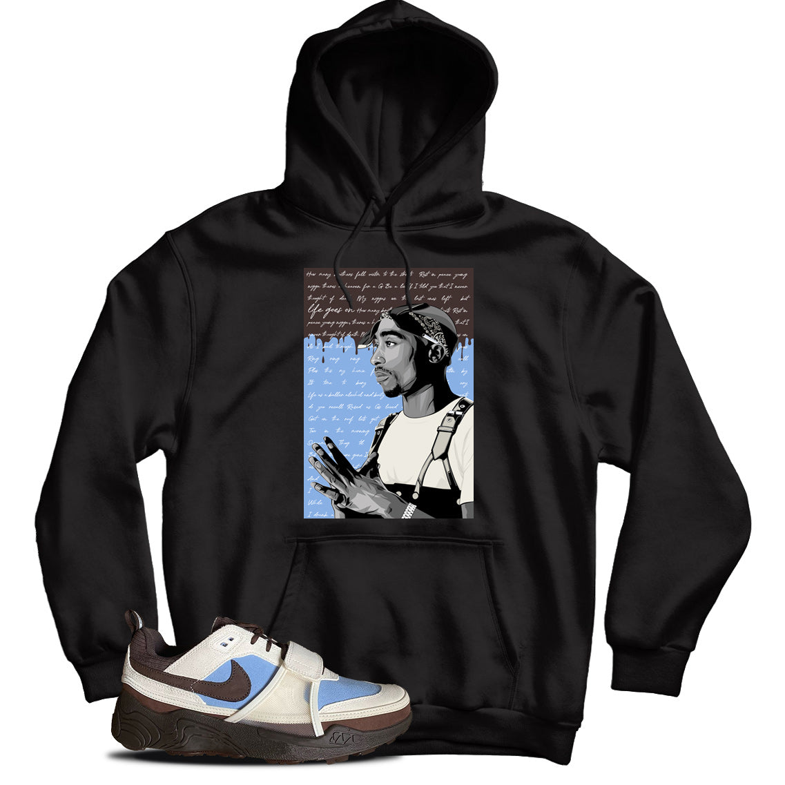 Nike Zoom Field Jaxx Travis Scott Leche hoodie