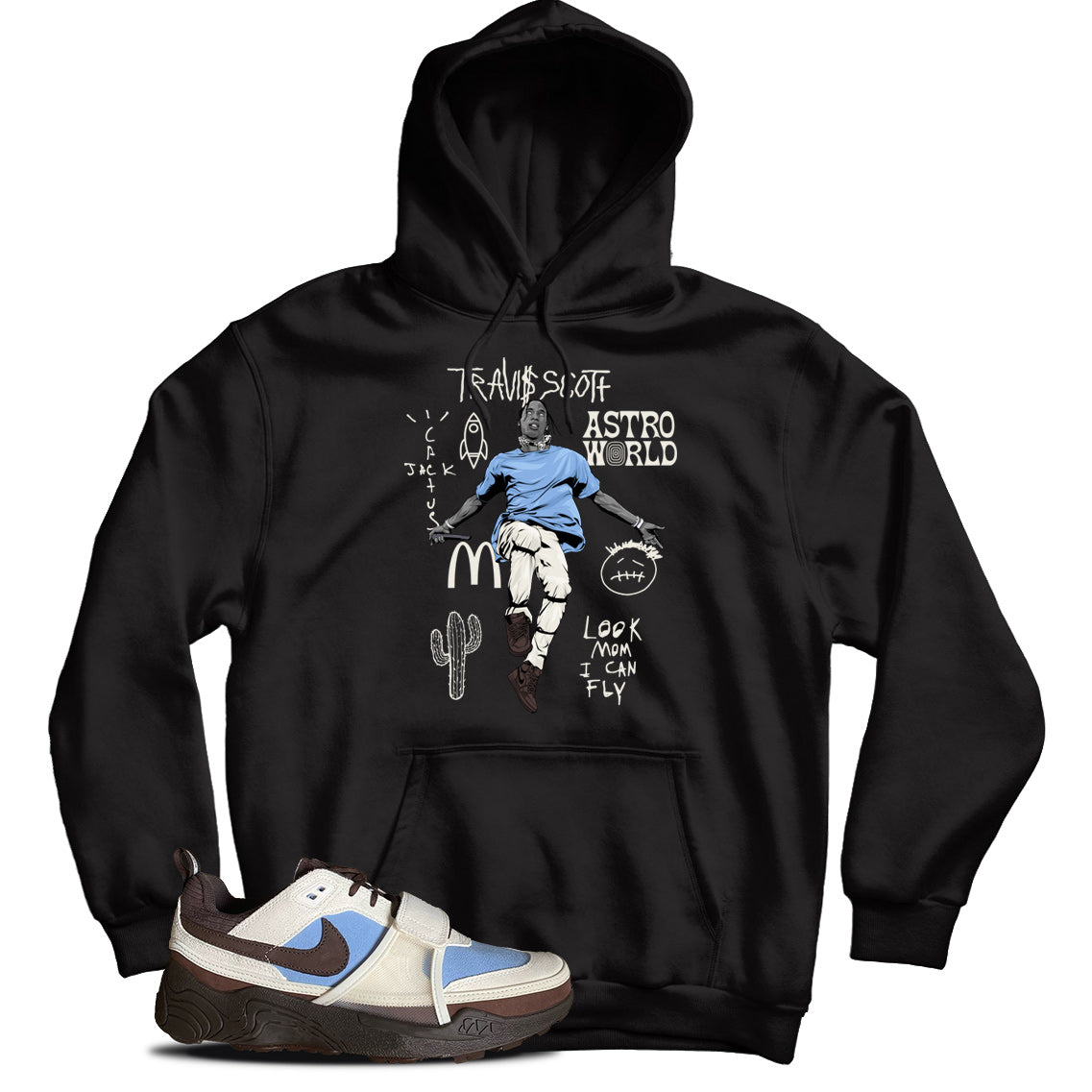 Nike Zoom Field Jaxx Travis Scott Leche hoodie