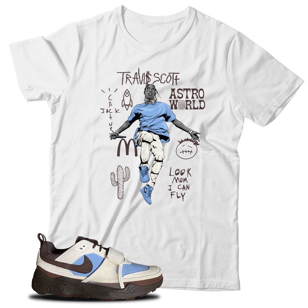 Nike Zoom Field Jaxx Travis Scott Leche shirt
